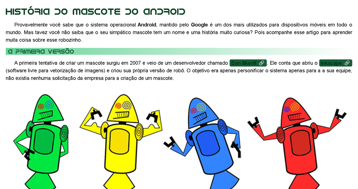 História Android — Timeline interativa da evolução Android